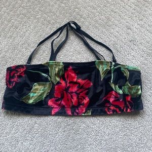 Velvet crop/bra top from urban outfitters. Never worn.